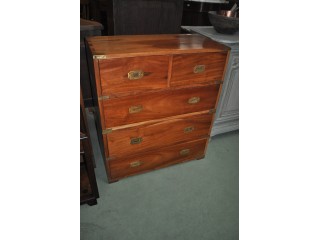 Petite commode double "de marine" neuve 100 % en vangeram massif