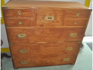 Petite commode double corps "de marine" en vangeram