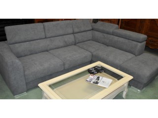 Canap&eacute; d'angle ERYC neuf en tissu