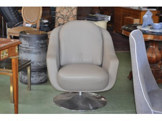 Fauteuil tournant neuf IVO style vintage