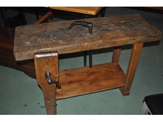 &eacute;tabli d'enfant ancien console d'appui restaur&eacute;