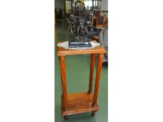 Sellette 2 plateaux &agrave; colonnes